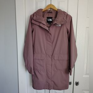 The North Face Women City Breeze II Mauve Windproof Water SPRING Jacket S